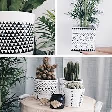 Pflanzentopfe Selbst Bemalen Blumentopf Blumen Idee