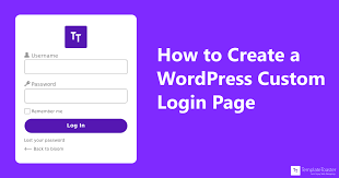 In creating a wordpress plugin from scratch, beginning only from a . How To Create A Wordpress Custom Login Page