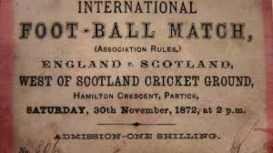 Ojczyzną piłki nożnej jest anglia. 144 Lata Temu Pierwszy Mecz Szkocja Anglia Sport Tvp Pl