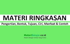 Jun 25, 2021 · prolog : Pengertian Ringkasan Bentuk Tujuan Ciri Ciri Manfaat Dan Contoh