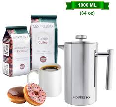 I remember my first cup of french press coffee. French Press Stainless Steel Coffee Press 8 Cups 34 Oz Espresso Capsules Nespresso Espresso Compatible Coffee Capsules