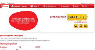 Airtel Smartbytes: Check Airtel Broadband Internet Data Usage For  Free|Easkme | How To : Ask Me Anything : Learn Blogging Online