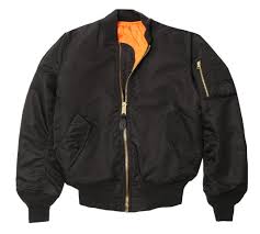 Ma 1 Nylon Flight Jacket Xxs Black