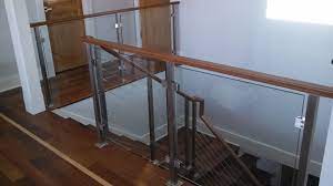Stainless Steel Cable Railing Combined With Glass Infill Designed By Agsstainless Com Stairs Design Stainless Steel Cable Railing Glass Railing