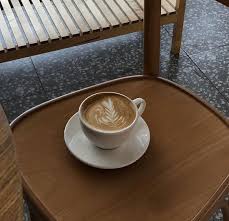 Sfia999 Coffee Latte Art Coffee Latte Black Tiles