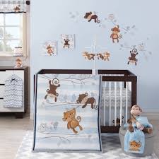 Disney Mickey Mouse 4 Piece Crib Bedding Set Blue Let S Go Mickey Ii Walmart Com