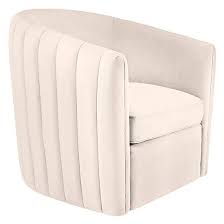 Aria Channeled Swivel Chair Up To 40 Off Chairs Collections Z Gallerie In 2020 Chair Custom Sofa Swivel Chair