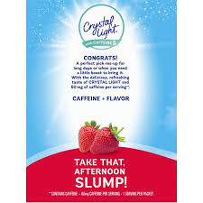 Crystal Light Wild Strawberry Drink Mix With Caffeine 3 3 Oz Instacart