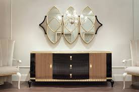 contemporary style sideboard duke from italian manufacturer bruno zampa black high gloss lacquer front furniture luxury sideboard accent chests and cabinets