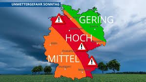 Der deutsche wetterdienst (dwd) informiert fortlaufend über die warnsituation in hessen und deutschland. Achtung Unwetterwarnungen Neue Gewitter Und Tornadogefahr Wetter De