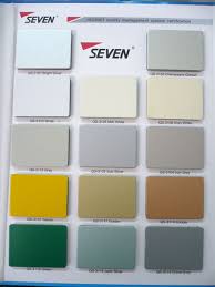 Seven Color Chart