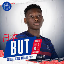 Jul 21, 2021 · kolo muani talks about how he felt when he learned that he will represent france at the olympic games in tokyo. Equipe De France Ø¹Ù„Ù‰ ØªÙˆÙŠØªØ± Randal Kolo Muani Egalise Pour L Equipe De France Olympique A La 83 1 1 Fracor