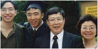 Presidential hopeful andrew yang arrives at a campaign rally at the lincoln yeah some of you like that, yang, 44, said drawing some cheers from the relatively young crowd. Andrew Yang S Parents 5 Fast Facts You Need To Know Heavy Com