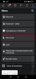 Czy można jakoś w takim razie to ustawić, co jest z moim fejsem, bo kumpel z tym samym telefonem może. Jak Wlaczyc Ciemny Motyw Na Facebook W Huawei Y7 Smartfony I Telefony Komorkowe Pecetowicz