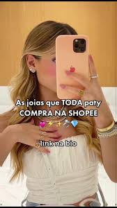 Joias perfeitas da shopee #shopee #paty #comprinhasshopee #patypobre  #shopeecheck #joias #pandora #cartier