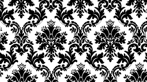 Black And White Wallpaper Border Designs Wallpaper Patterns Dresses Wallpapers 2014 427 Pattern Wallpaper White Flower Wallpaper Floral Damask