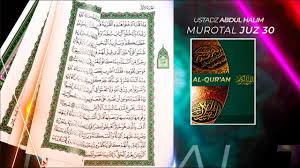 Murottal Al Qur An Juz 30 Bacaan Surah An Naba Abdul Halim Youtube
