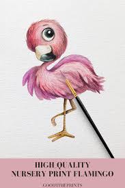 Flamingo Print Nursery Wall Art Nursery Animal Print Etsy Nursery Animal Prints Safari Nursery Wall Art Nursery Art