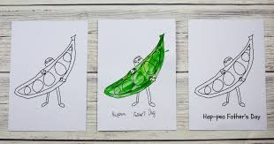 Making your cards for your friends and family can be an enjoyable hobby. Simple Father S Day Card Hap Pea Father S Day Mum In The Madhouse