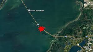 The sunshine skyway bridge disaster happened 40 years ago on may 9th, 1980. 3 Year Old Dies After Being Stuck By Pickup On Sunshine Skyway Bridge Fishing Pier News