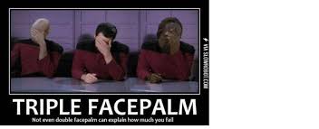 Image result for double facepalm