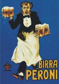 Targa Vintage 1910 Birra Peroni Pubblicita Advertising Poster Plate Bar Birra Peroni Poster Design Vintage Poster