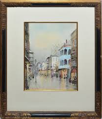 Check spelling or type a new query. Nestor Fruge Bustling View Of The French Quarter New Orleans Vintage Painting Nestor Fruge At 1stdibs