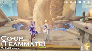 7x24gamer How To Co Op With Your Friend For A Domain Teammate Genshin Impact Gameplay Youtube
