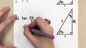 Finding Exact Trig Values Using Special Angles Radians Youtube