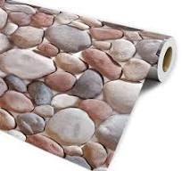 Papel de Parede Adesivo Lavável Pedras Naturais