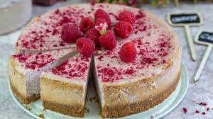 Our easy, delicious raspberry cheesecake recipe is ready to bake in just 10 minutes. Raspberry Cheesecake Recipe Youtube