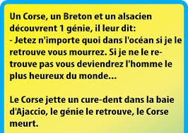 Un Corse Un Breton Et Un Alsacien Decouvrent 1 Genie Blague Corse Humour Adolescent Blague Bretonne