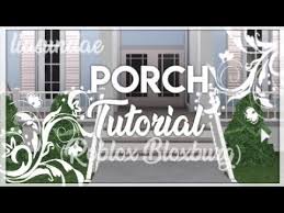 Players can use storage items for other uses other than storing items. Roblox Bloxburg Porch Tutorial 2 Ways Youtube