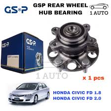 Large selection of the best priced honda civic cars in high quality. Gsp Rear Wheel Hub Bearing Honda Civic Fd 1 8 Fd 2 0 Sna Shopee Malaysia