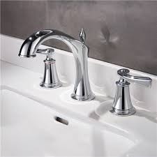 Widespread bathroom faucets at discount prices. Buy Lumina Solid Brass Luxurious 8 Inch Widespread Bathroom Faucet
