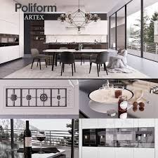 3d model kitchen poliform varenna artex