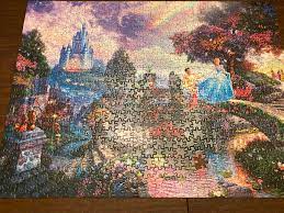 Part of the disney dreams collection. Puzzles Geduldspiele Thomas Kinkade Cinderella Wishes Upon A Dream Ceaco 750 Piece Puzzle Quickmood Ae