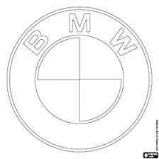 Bmw Logo German Car Brand Coloring Page Printable Bmw Logo Coloring Pages Cars Coloring Pages