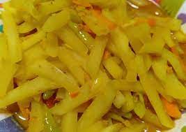 Sayur pepaya muda bumbu rujak. 15 Bahan Buat Acar Kuning Yang Mudah Cookandrecipe Com