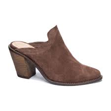 Songstress Suede Heeled Mules Chinese Laundry
