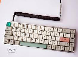 Mechpad On Instagram Tada68 With A Custom Cable Credit Kriscables In 2020 Pc Keyboard Computer Keyboard Keyboards