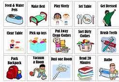 Pin By Genie Vanasdale On Chore Chart Chores For Kids Chore Chart Kids Preschool Chore Charts