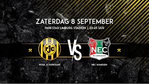 Hollanda keuken kampioen ligi, 2020/2021 sezonu, 26. Kaartverkoopinformatie Roda Jc Kerkrade Nec Nijmegen