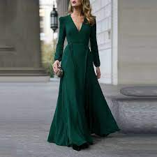 These dresses are worth investing on because you can wear them for any special occasion and gathering. Women Clothing Wholesale Long Sleeve Maxi Dress Dinner Party Wedding Gown Ball Gown Ball Gown Buy Party Wear Maxi Dress Long Sleeved Ball Gown Wedding Dress Dinner Dresses For Ladies Long Ball Gown