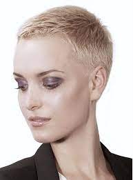 Pin By Judy Pennala On Coupe Pixie Short Hair Styles Pixie Very Short Hair Super Short Hair