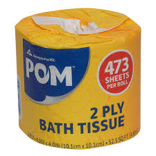 The appraisal that they offer to businesses and large families makes these products a really unique. Pom Bath Tissue 2 Ply 473 Sheets 45 Rolls Walmart Com Walmart Com