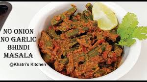 Maybe you would like to learn more about one of these? No Onion No Garlic Bhindi Masala Recipe In Hindi Okra Lady Finger Recipe Khatri S Kitchen Youtube