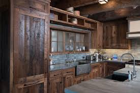 log cabin kitchen new dimension