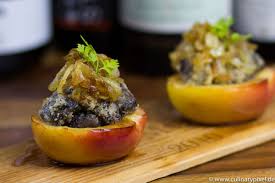 Gebratene Blutwurst Im Apfel Mit Geschmolzenen Zwiebeln Rezept Blutwurst Wurstchen Rezepte