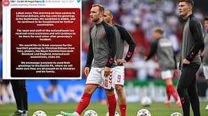 La federación danesa anunció el parte médico del jugador y aseguró decisión de sus compañeros. Eurocopa 2021 Eriksen Esta Estable Y Ya Ha Hablado Con Sus Companeros De Seleccion Marca